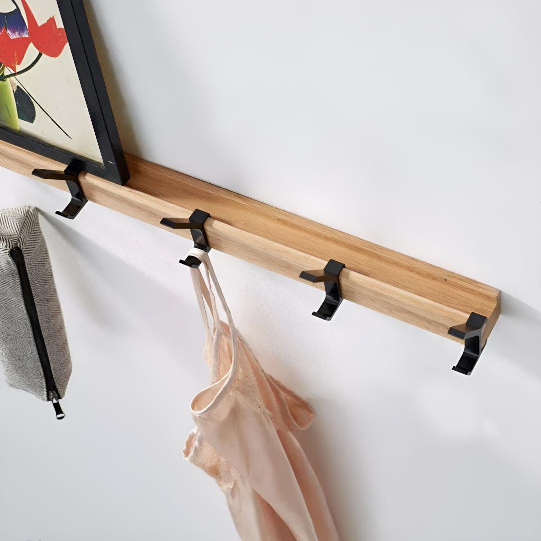 Nordic Coat Rack Wall Organizer With Multiple Hooks