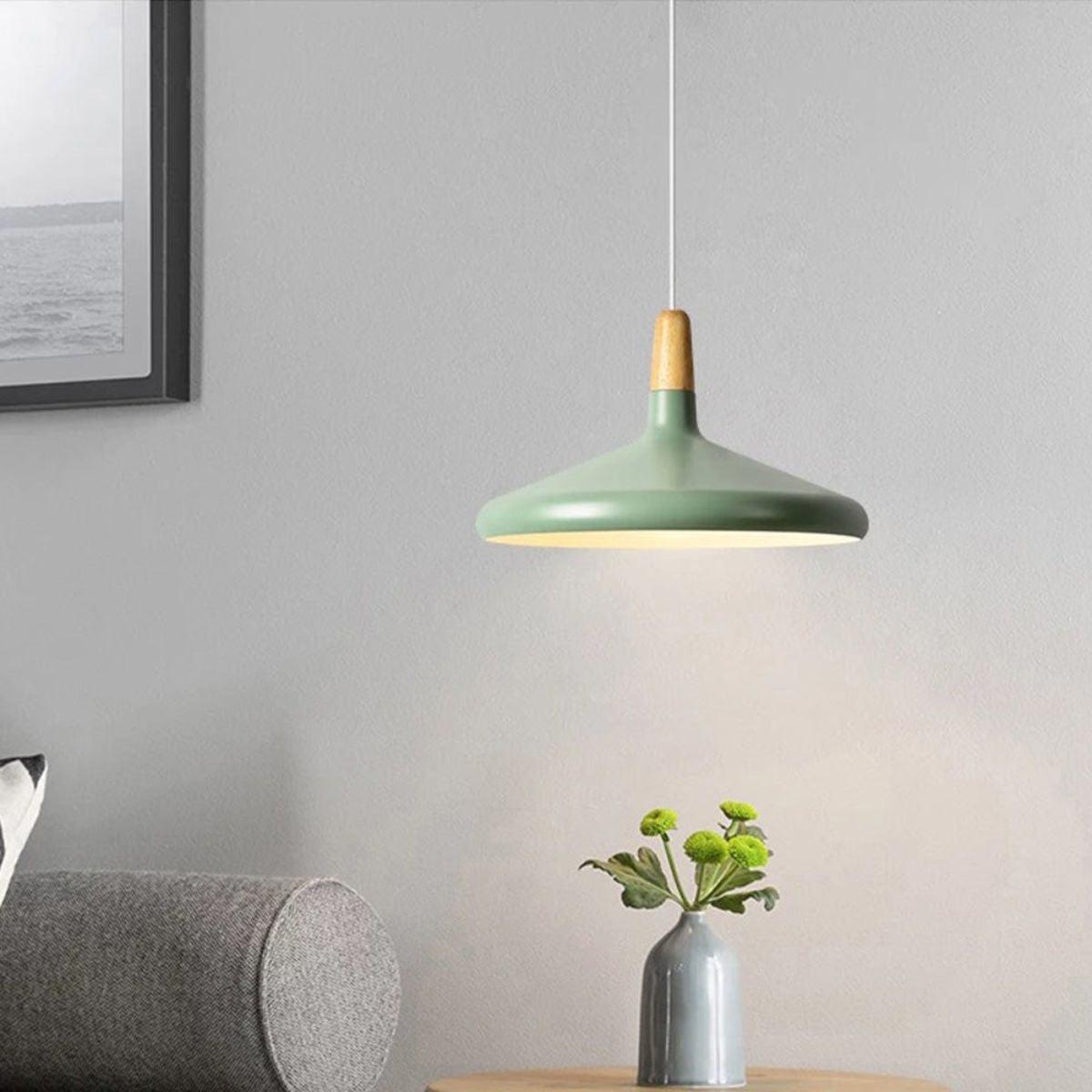 Nordic Creative Wooden Pendant Light for Dining Room and Kitchen