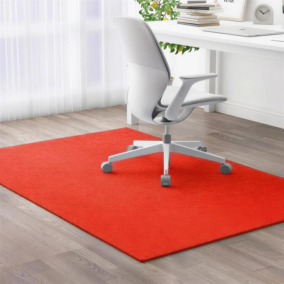 Office Chair Carpet Mat For Hard Floor With Non Slip Backing