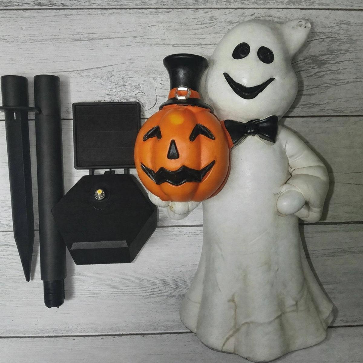 Outdoor Halloween Pumpkin Decorations Solar Pathway Lights