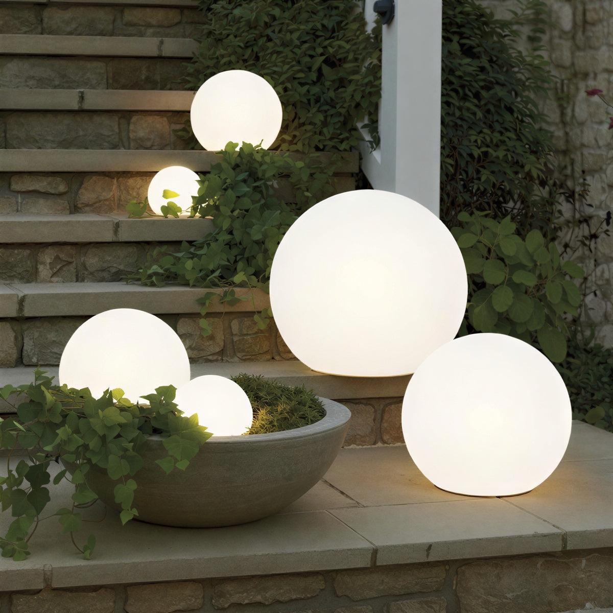 Outdoor Spherical Globe Lamps For Patio And Yard With Remote Control