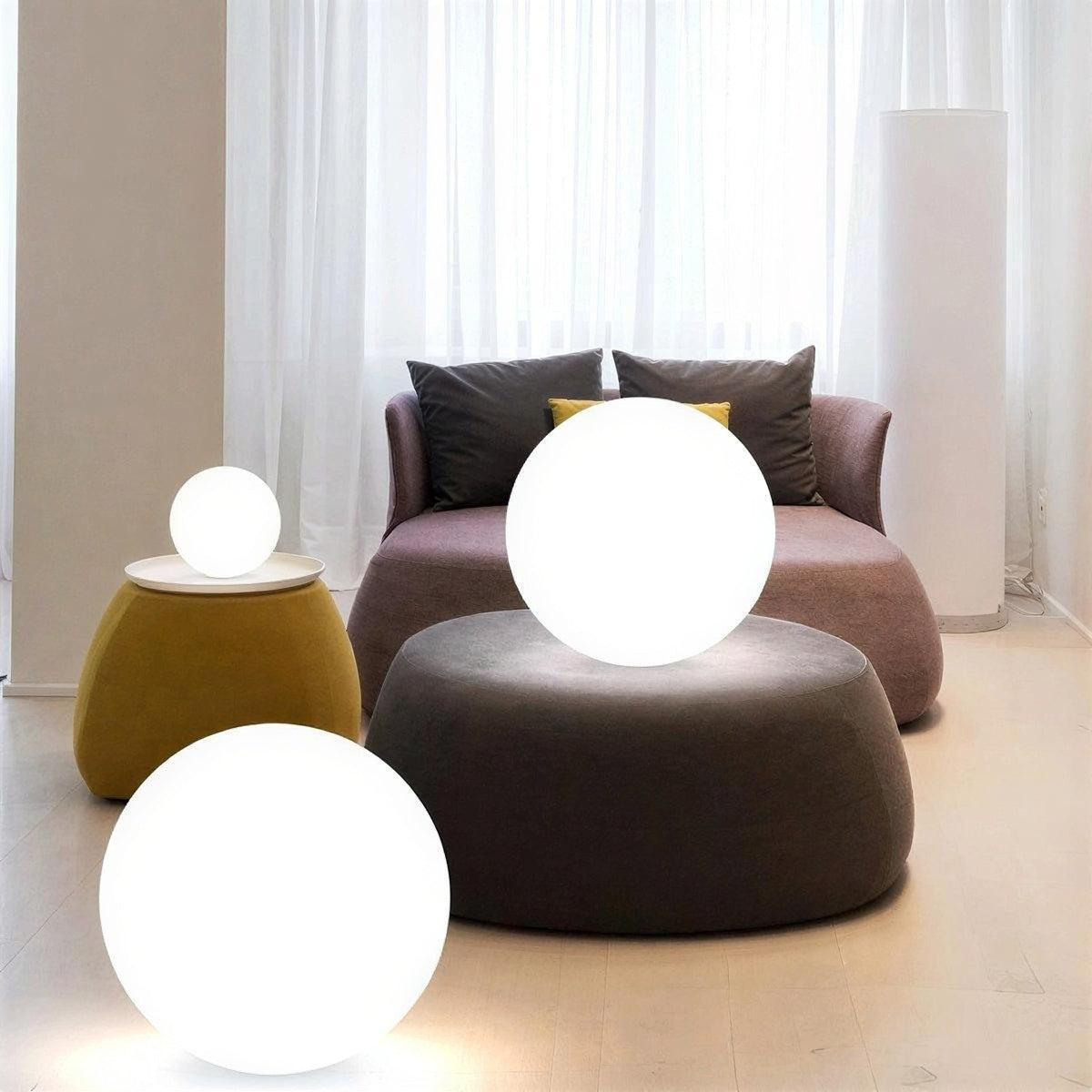 Outdoor Spherical Globe Lamps For Patio And Yard With Remote Control
