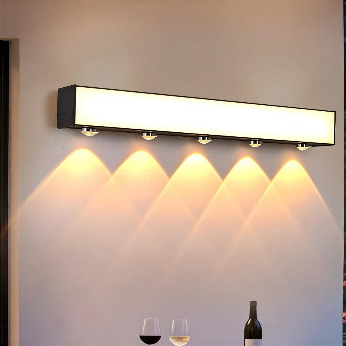 Outdoor Wall Light Bar for Porch or Patio or Garden Lighting