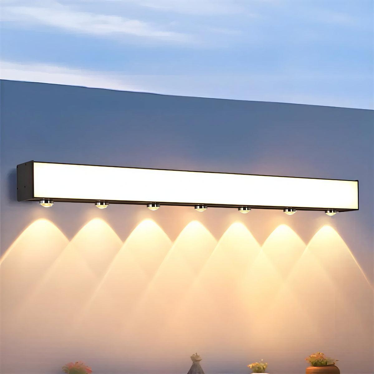 Outdoor Wall Light Bar for Porch or Patio or Garden Lighting