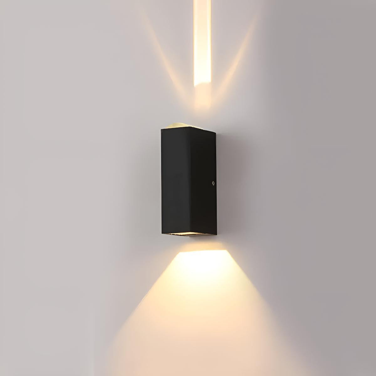 Outdoor Wall Light Up Down with Spotlight Fixture