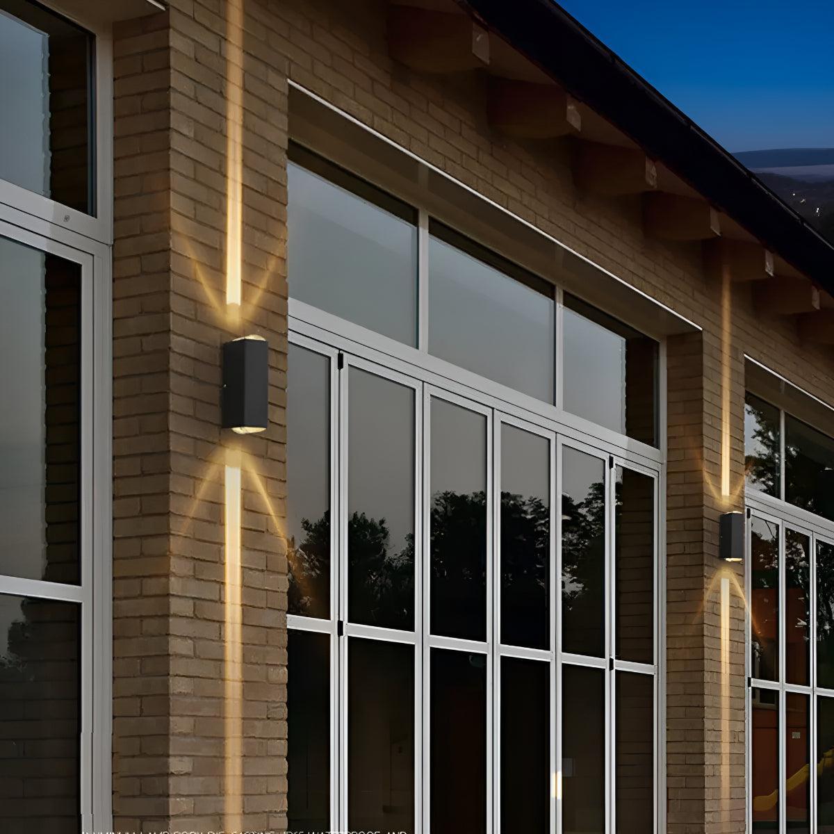 Outdoor Wall Light Up Down with Spotlight Fixture