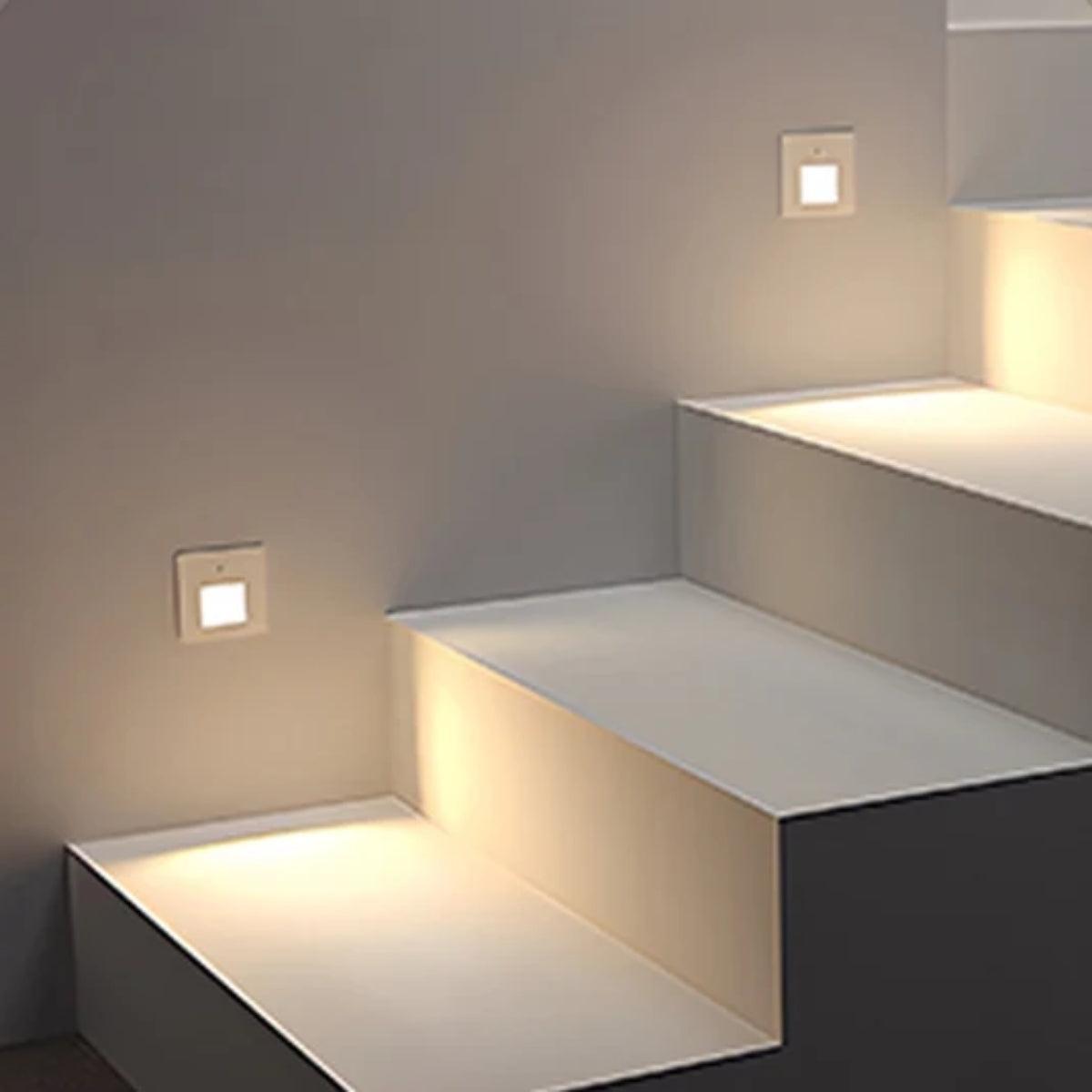 Recessed Minimalist LED Wall Light With For Hallway Or Staircase