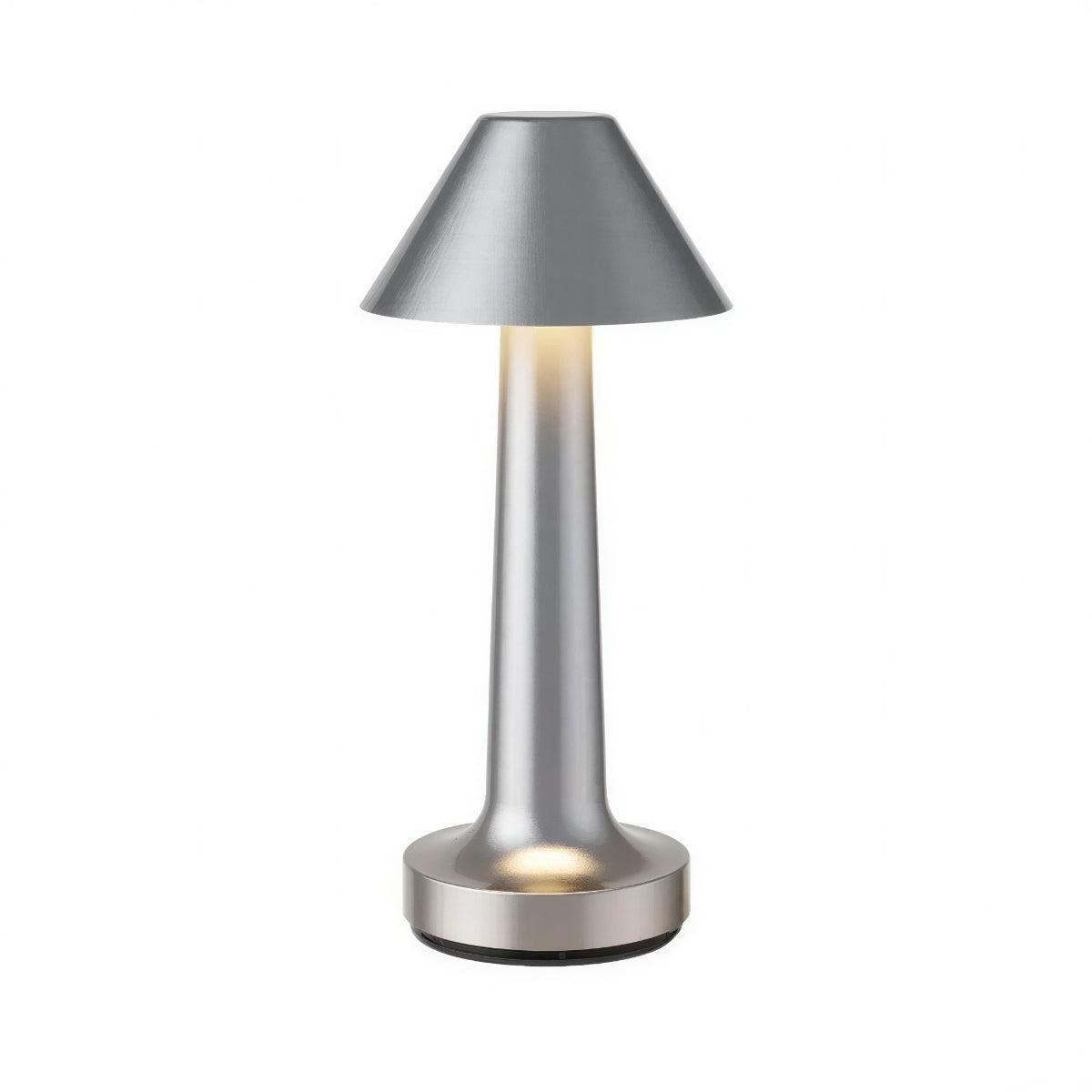 Restaurant Cordless Rechargeable Table Lamp With Touch Dimming