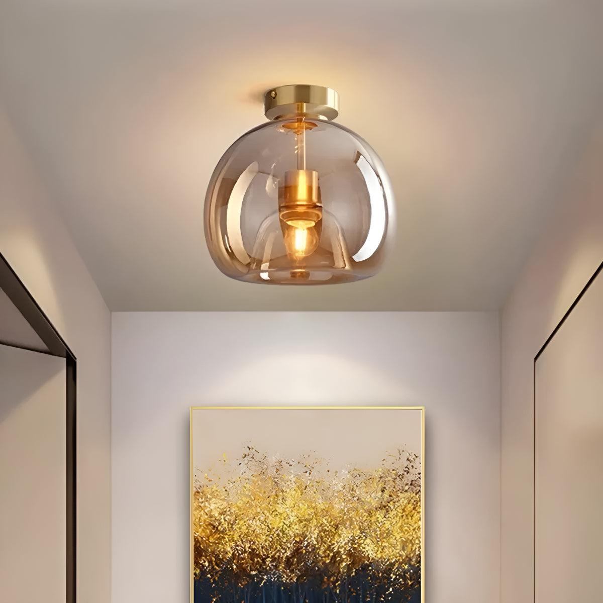 Retro Modern Ceiling Light Fixture for Bedroom and Hallway