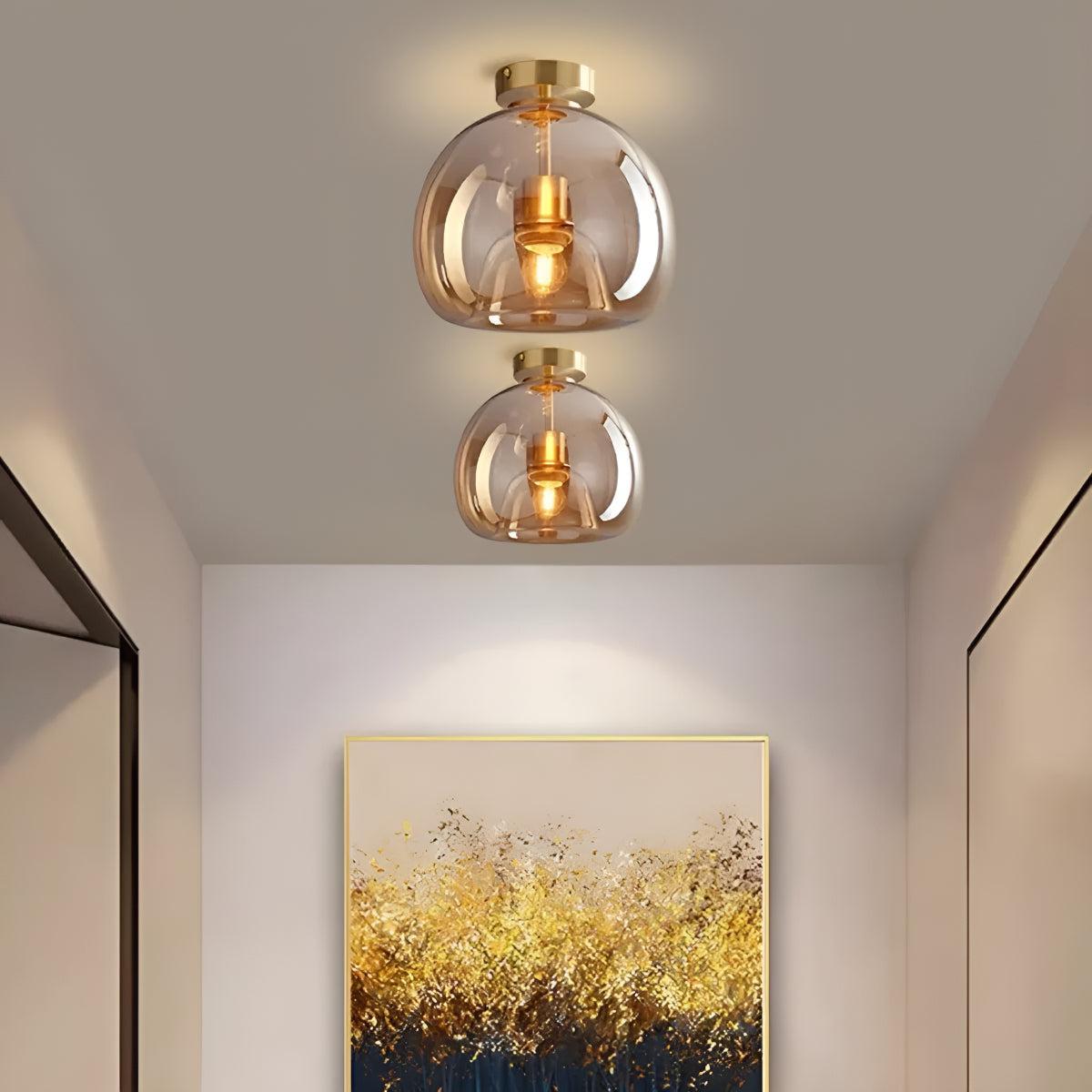 Retro Modern Ceiling Light Fixture for Bedroom and Hallway