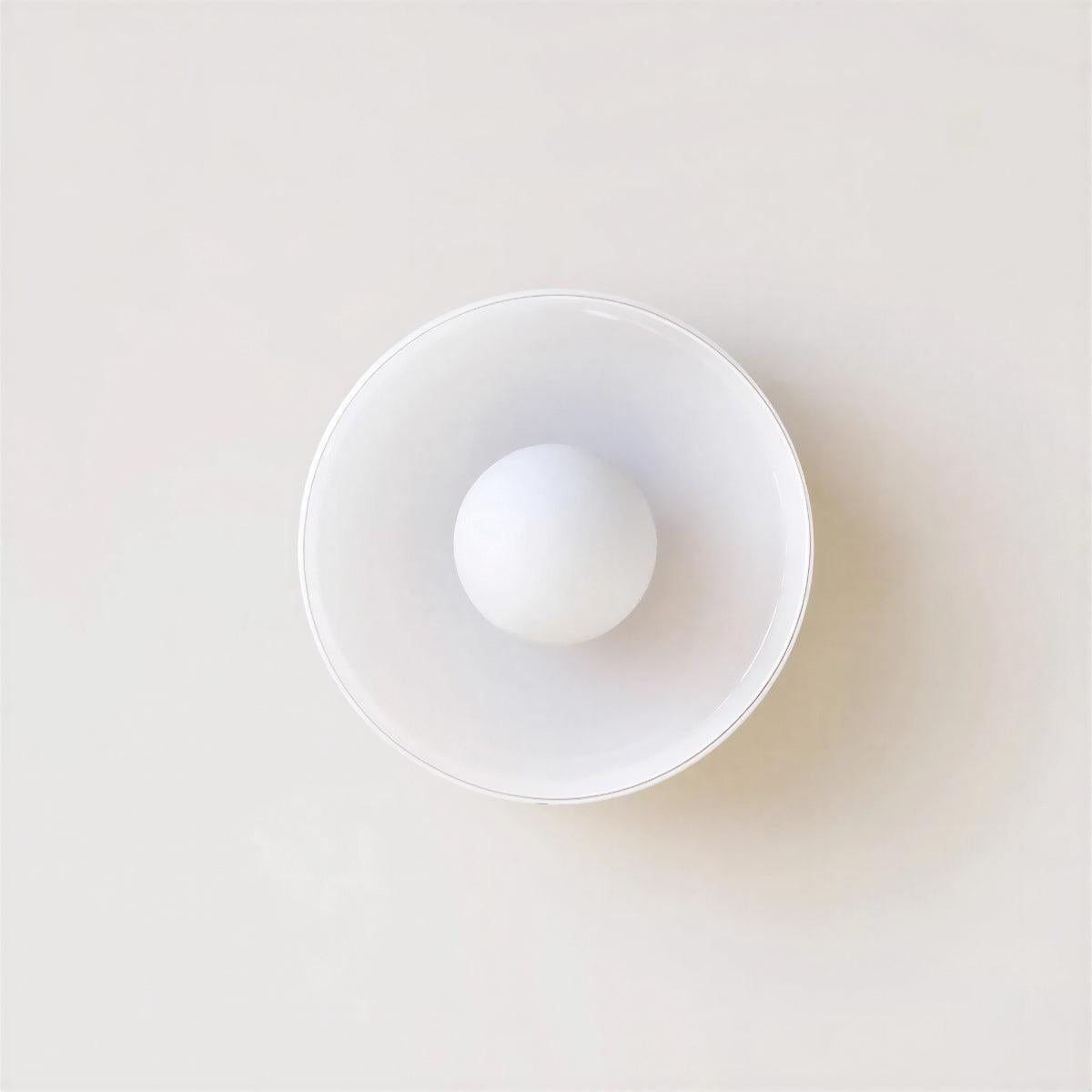 Round Flush Mount Ceiling Light With Ambient Glow