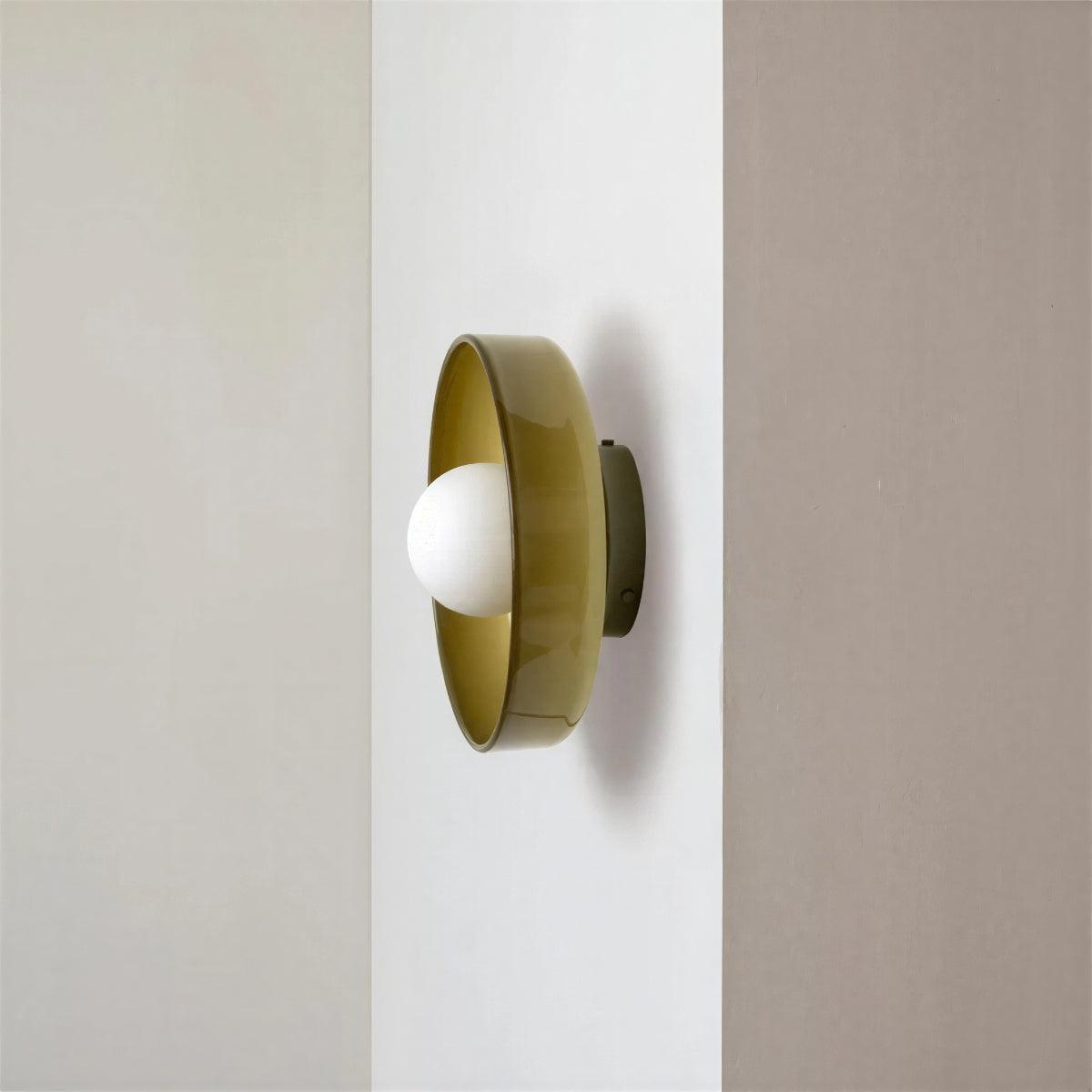 Round Flush Mount Ceiling Light With Ambient Glow