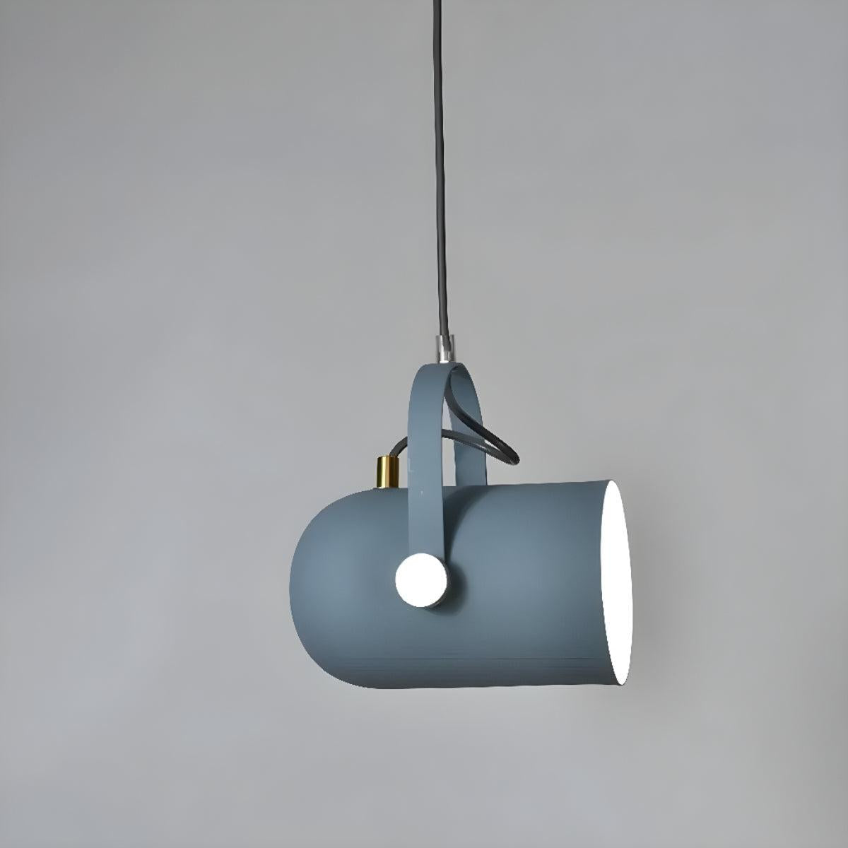 Scandinavian Pendant Ceiling Light With Hanging Adjustable Swivel Shade