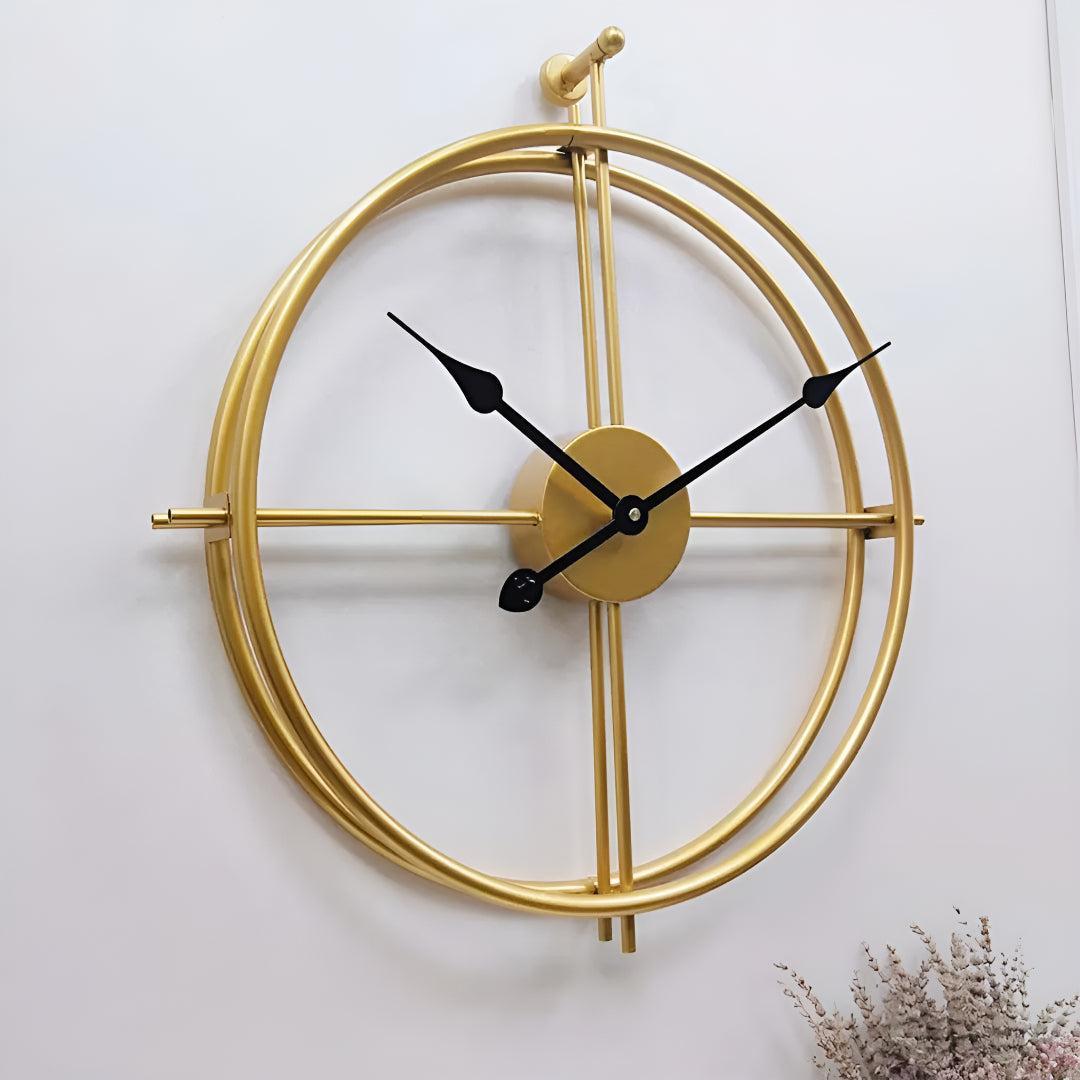 Silent Wall Clock with Modern Minimalist Design