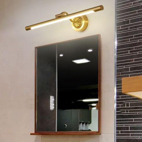 Sleek Above Mirror Linear Vanity Light Fixture With Modern Design