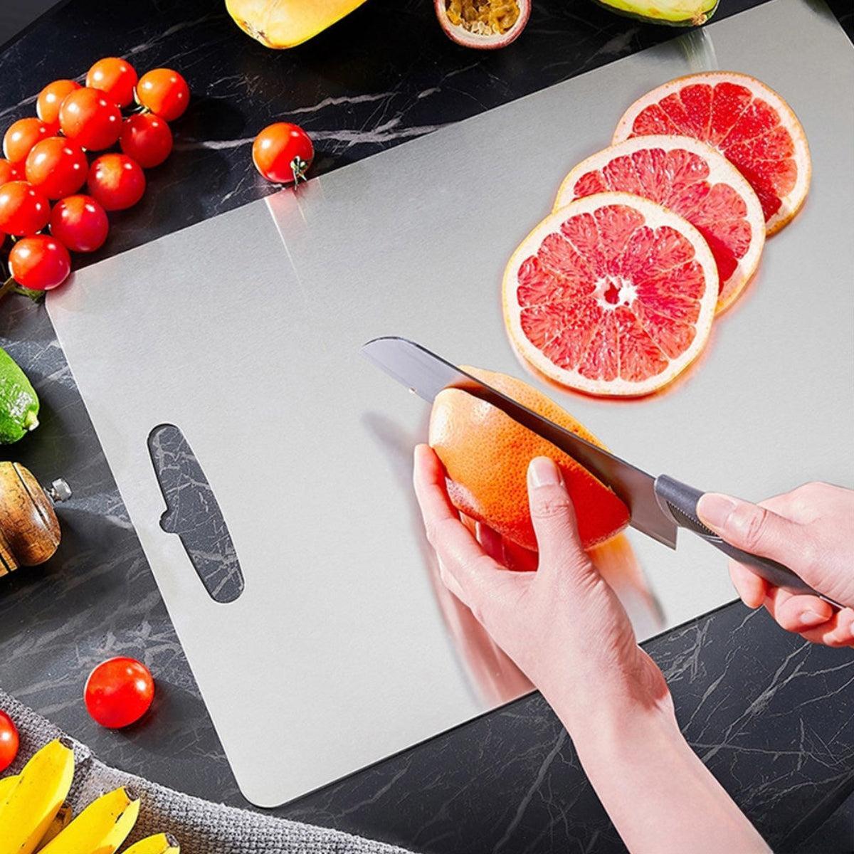 Titanium Chopping Cutting Board With Double Sided Dishwasher Compatible Surface