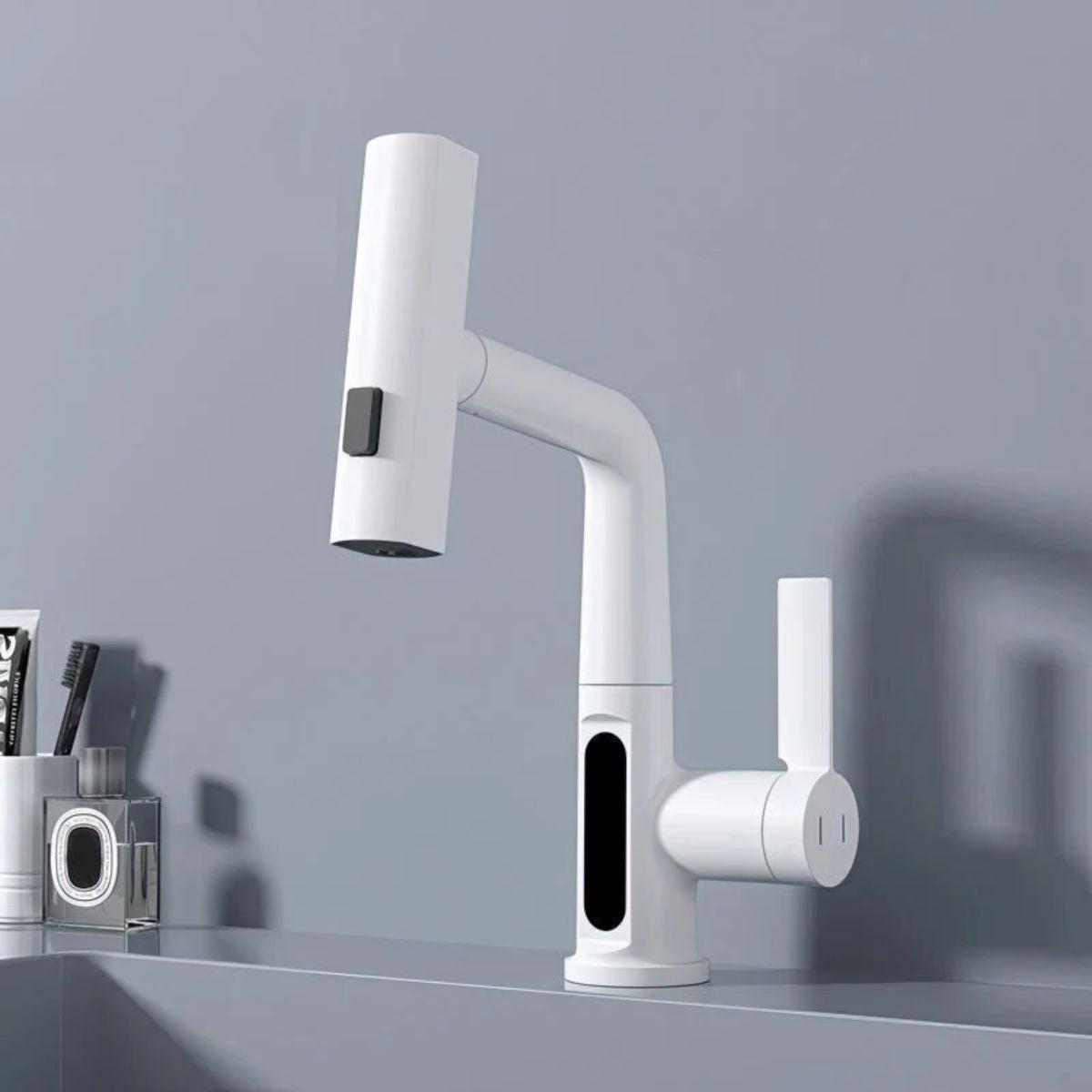 Touch Sensor Kitchen Faucet With Temperature Display