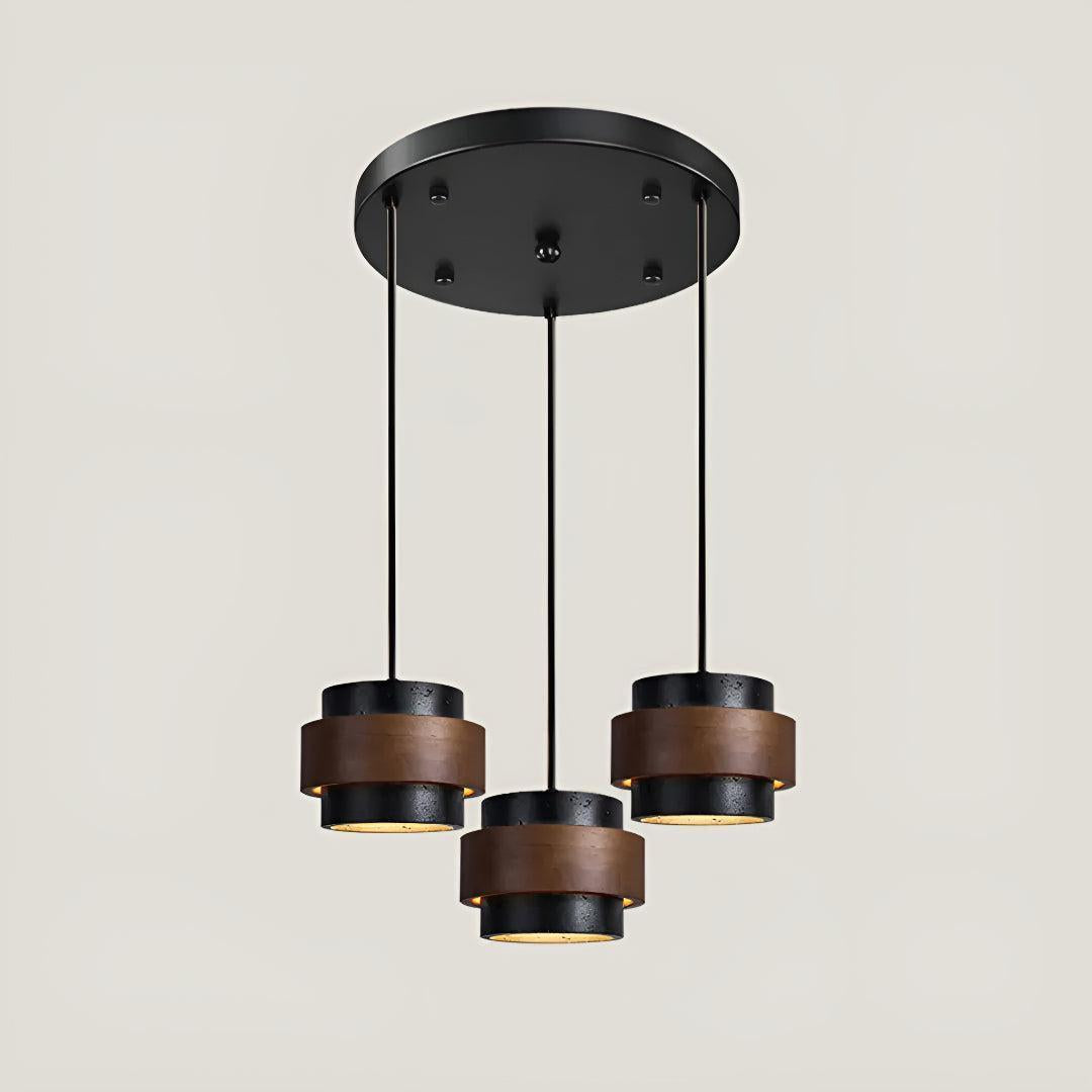 Travertine Pendant Lighting For Kitchen Island And Dining Area