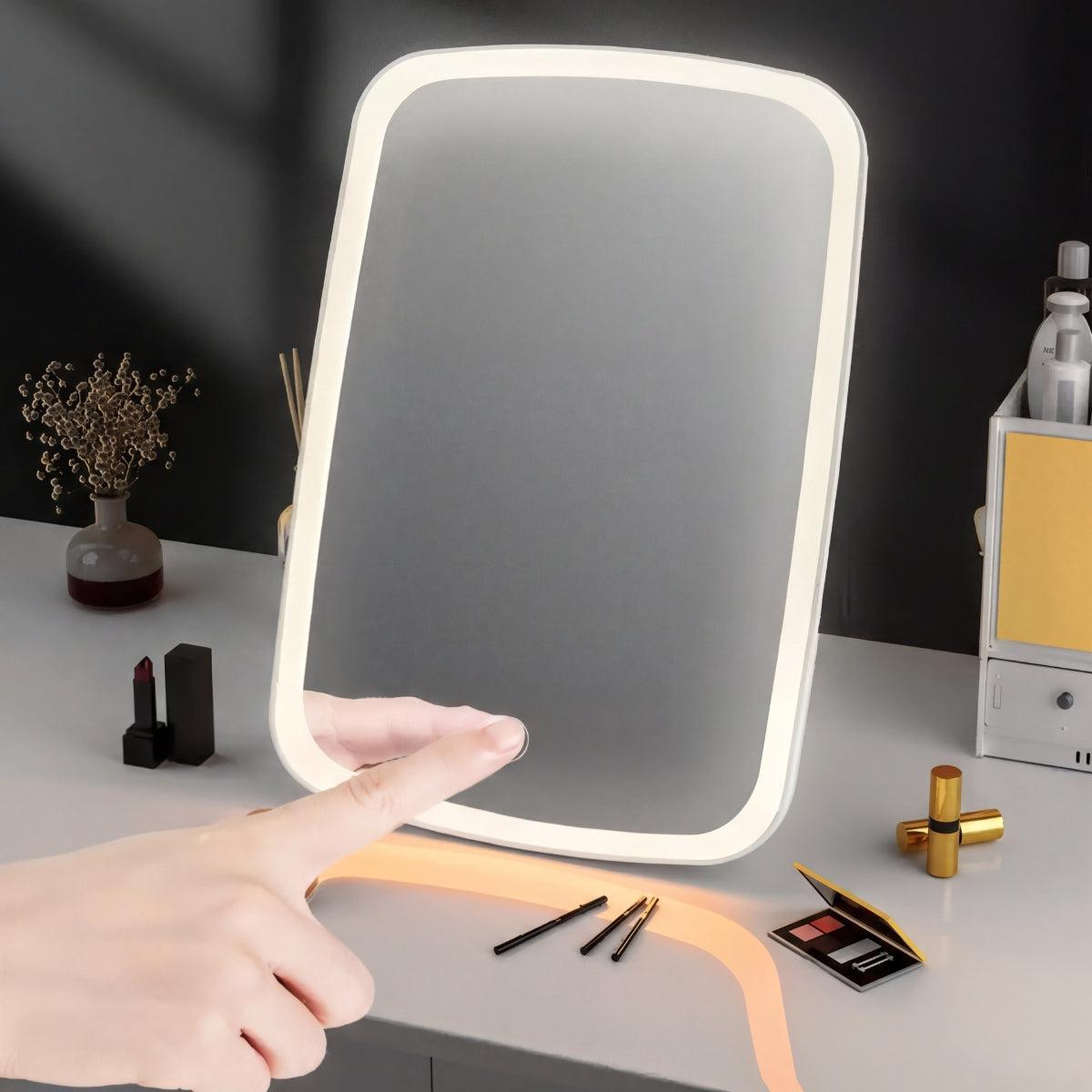 Vanity Mirror With Light And Smart Touch Dimming For Makeup