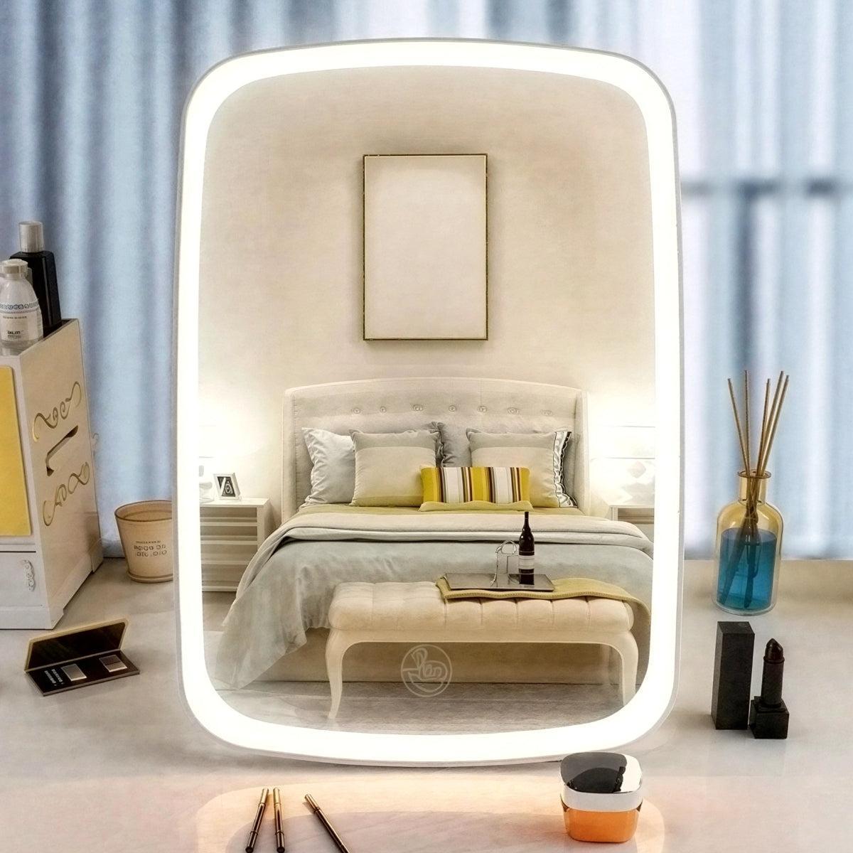 Vanity Mirror With Light And Smart Touch Dimming For Makeup