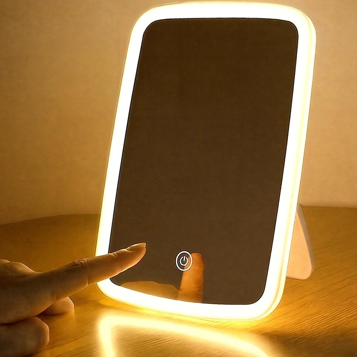 Vanity Mirror With Light And Smart Touch Dimming For Makeup
