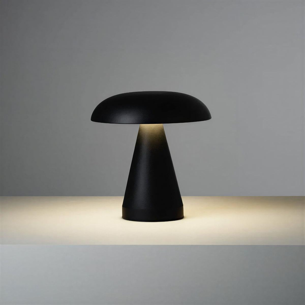 Vintage Mushroom Styled Table Lamp With Warm Illumination