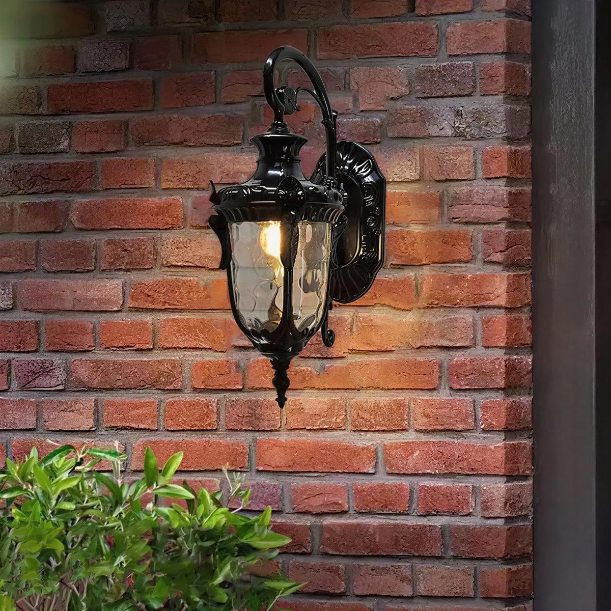 Vintage Outdoor Wall Light for Porch and Patio Lighting