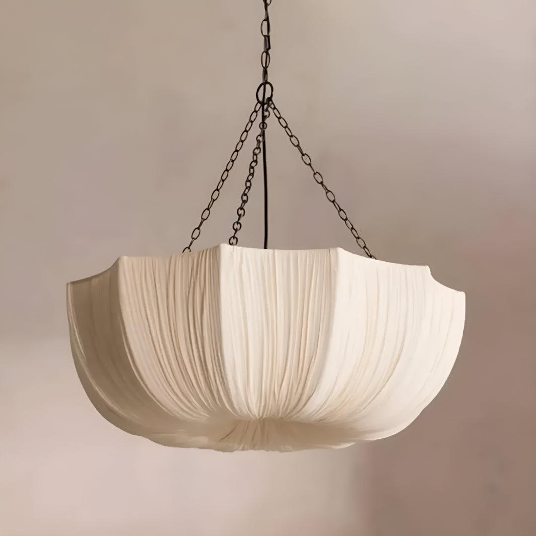 Wabi Sabi Sculpted Chandelier With Modern Pendant Design