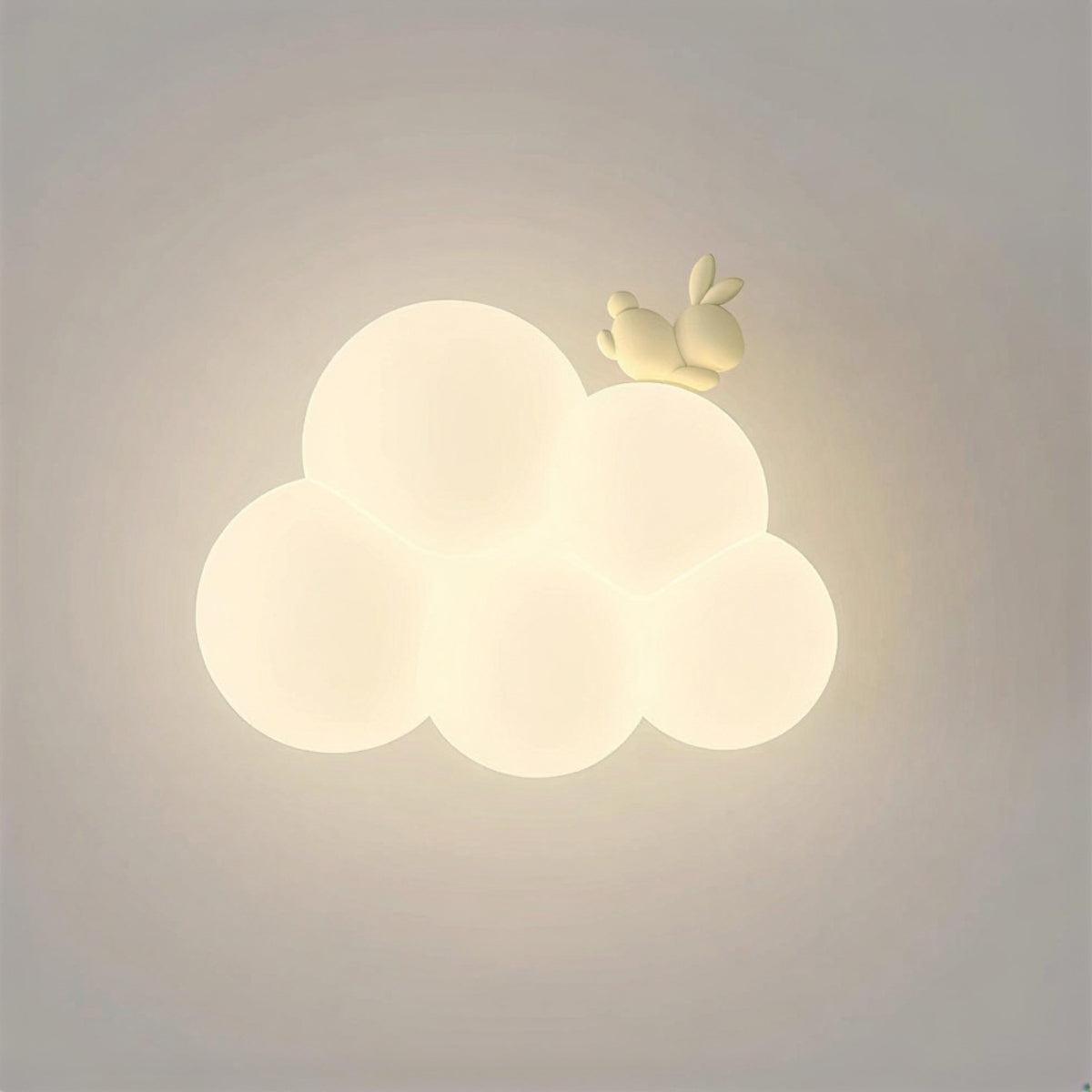 Wall Lamp With Cute Decorative Cloud Design For Atmospheric Lighting