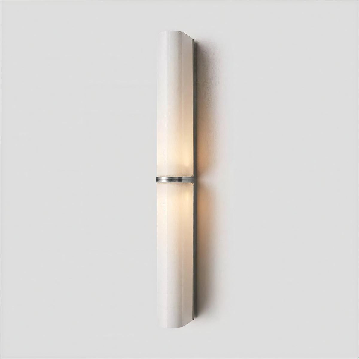 Wall Sconce Light Fixture With Modern Dual Tube Design