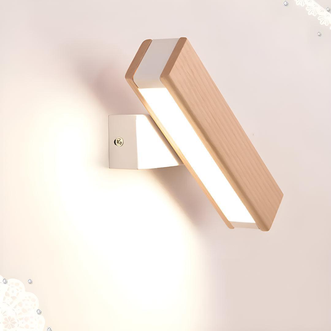 Wall Sconce Light With Modern Angled Design