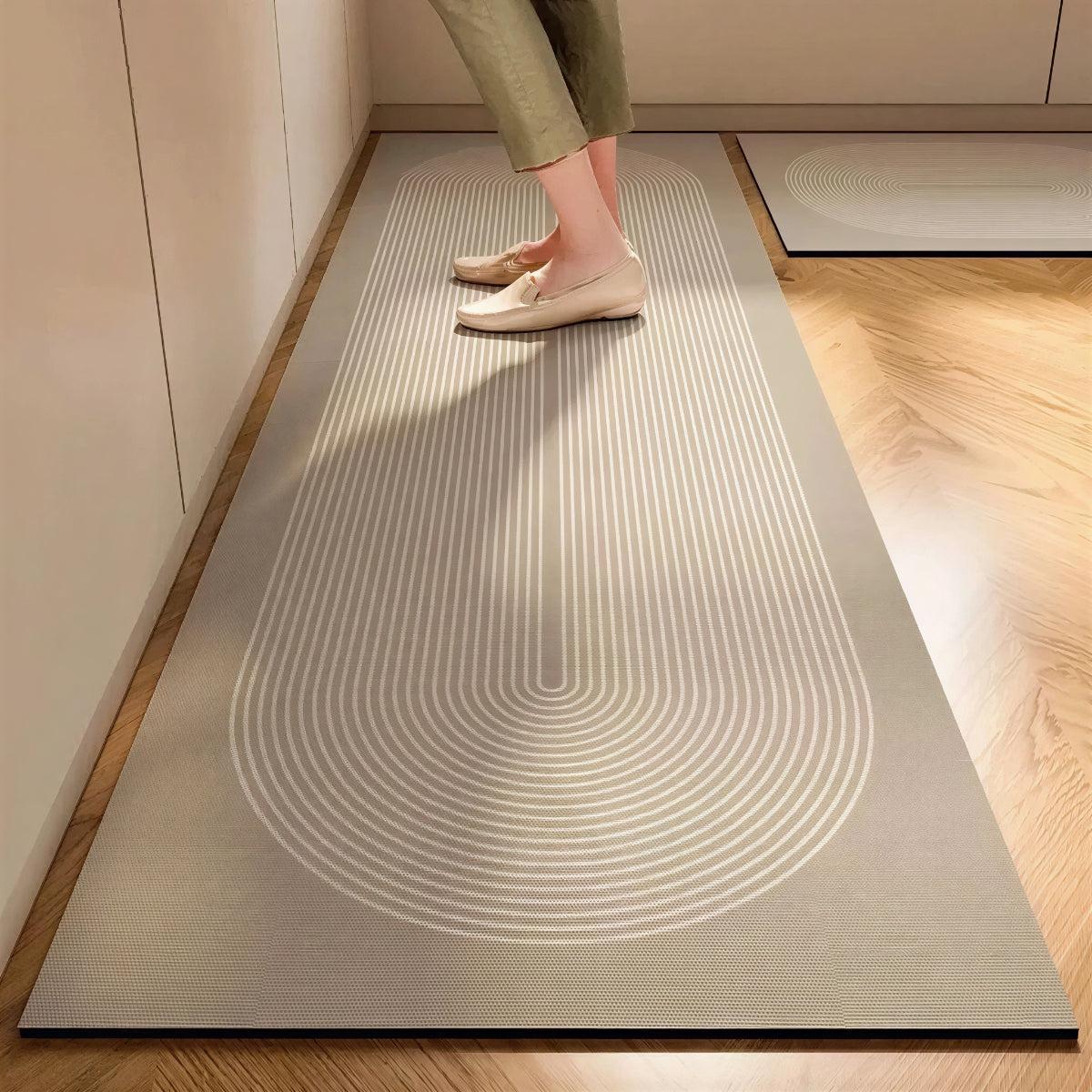 Washable Kitchen Runner Mat Rug With Non Slip Backing
