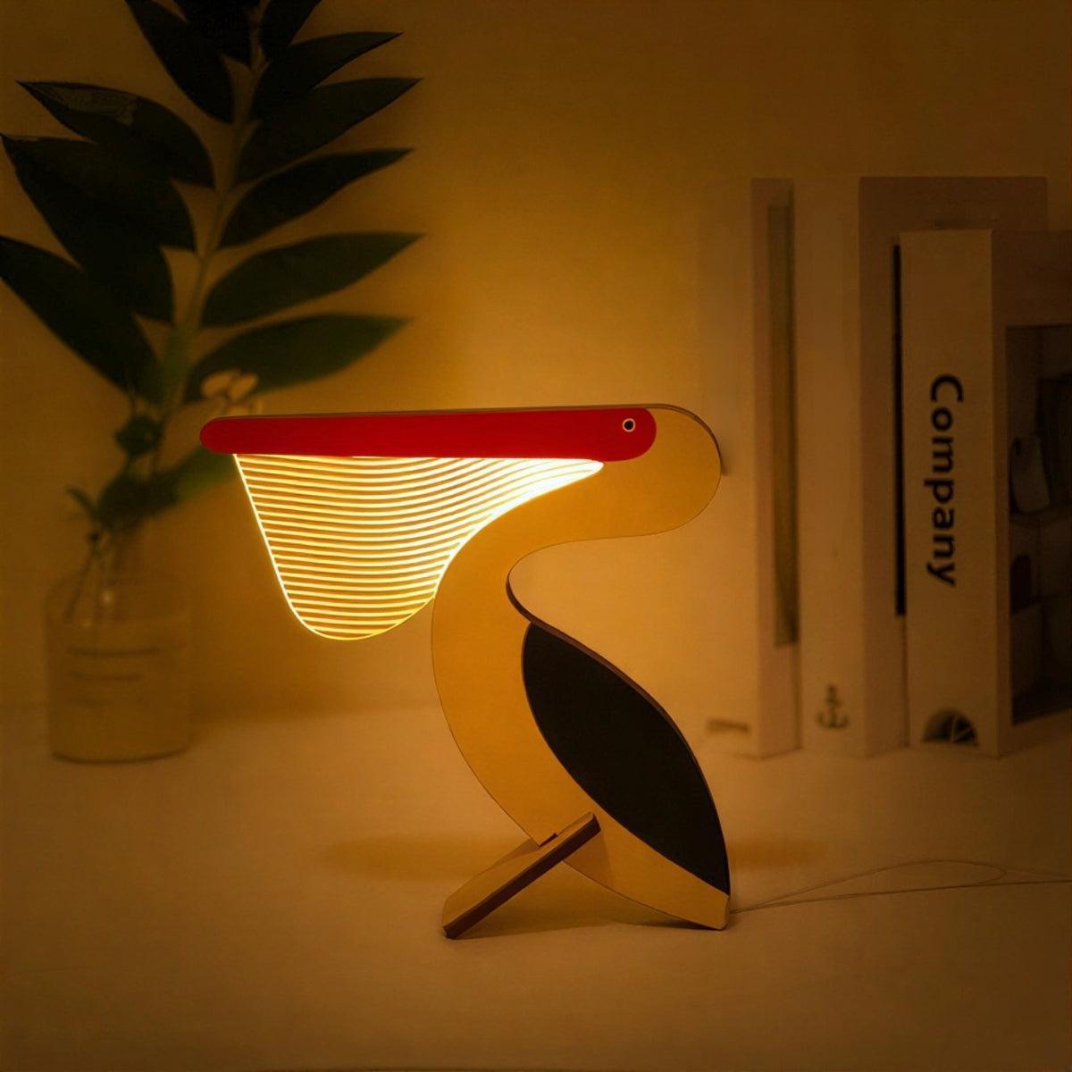 Animal Table Lamp For Childrens Nursery Bedroom Lighting
