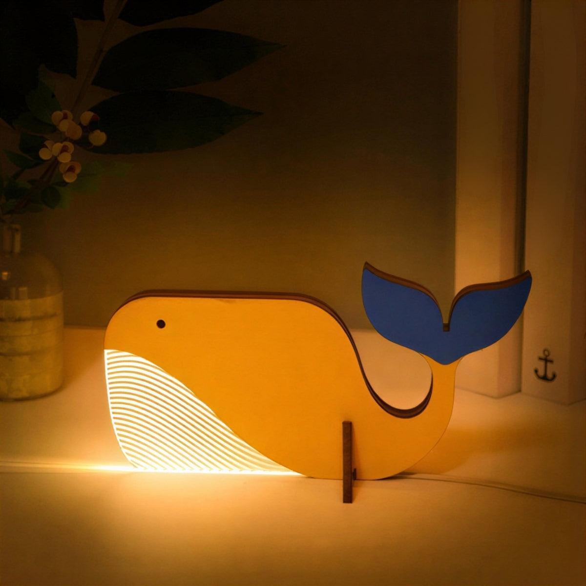 Animal Table Lamp For Childrens Nursery Bedroom Lighting