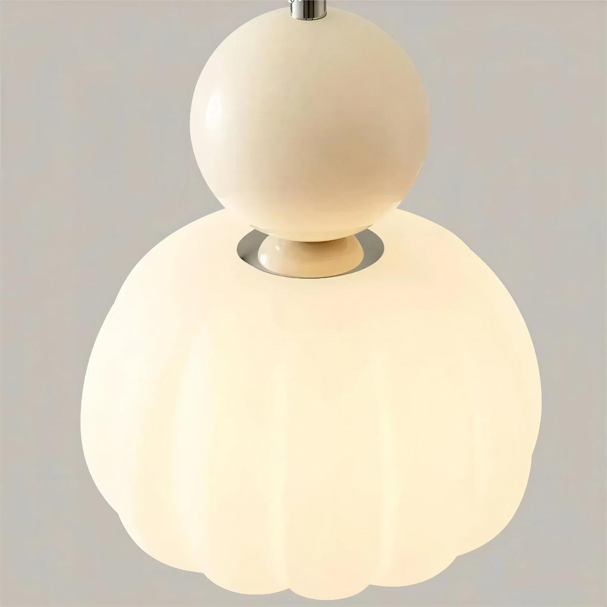 Art Deco Pendant Lighting With Sculpted Shade Design