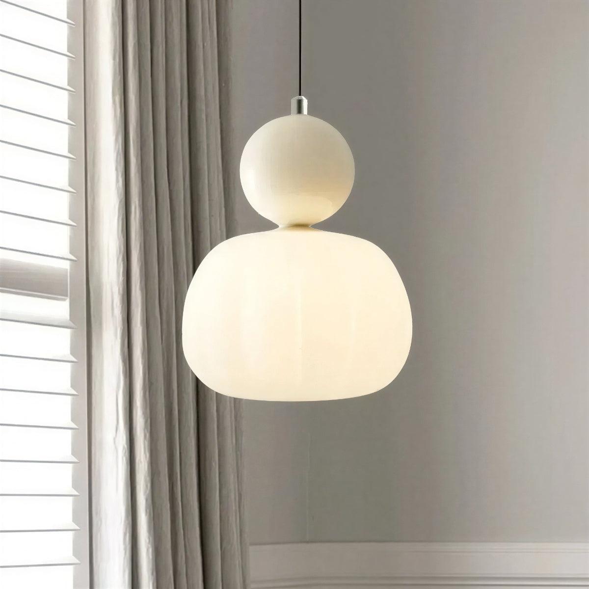 Art Deco Pendant Lighting With Sculpted Shade Design