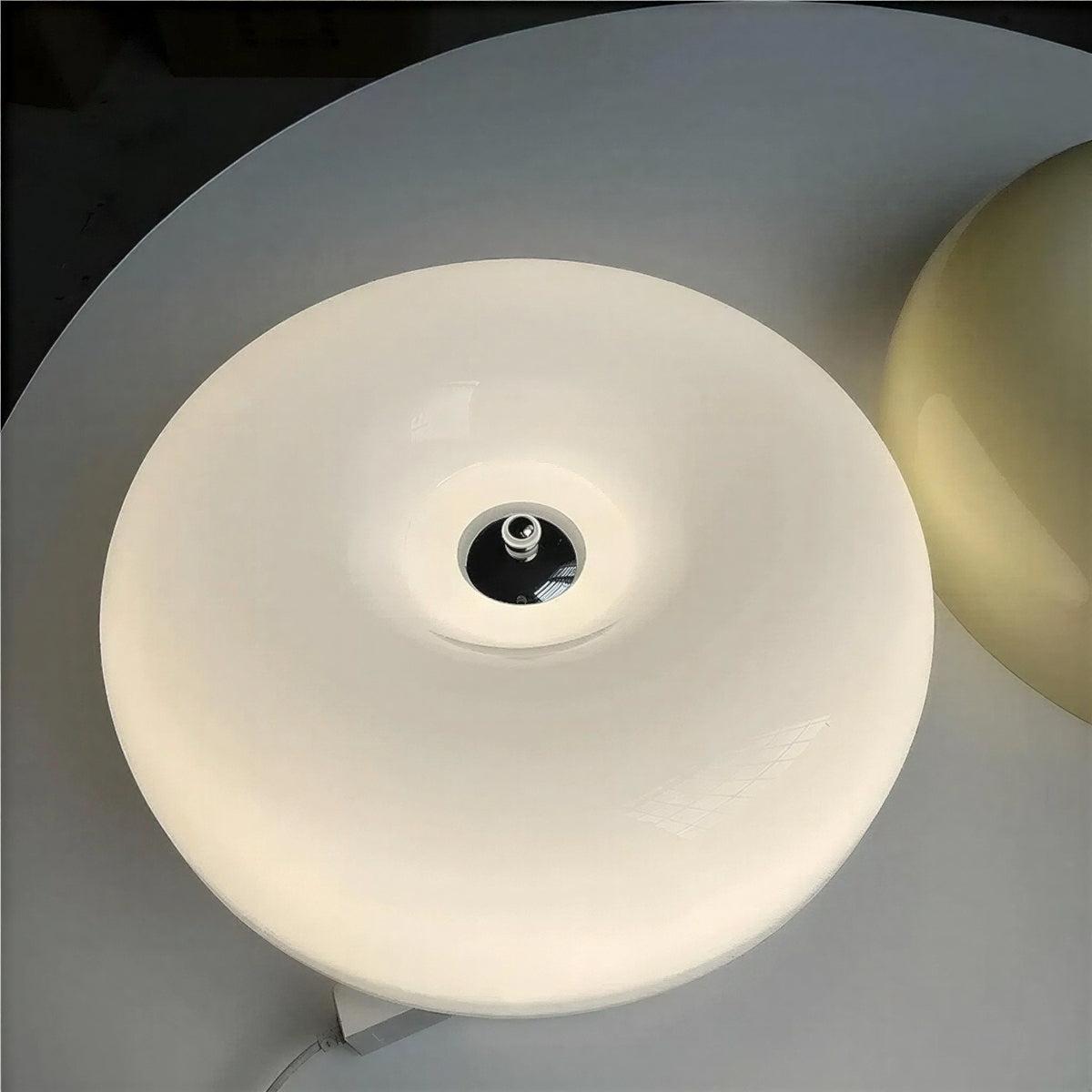 Bauhaus Wall And Table Lamp With Donut Design