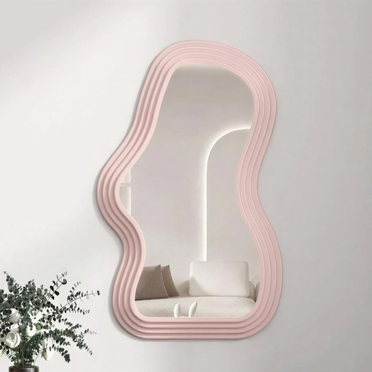 Cloud Shaped Wall Mounted Mirror for Decorative Accent
