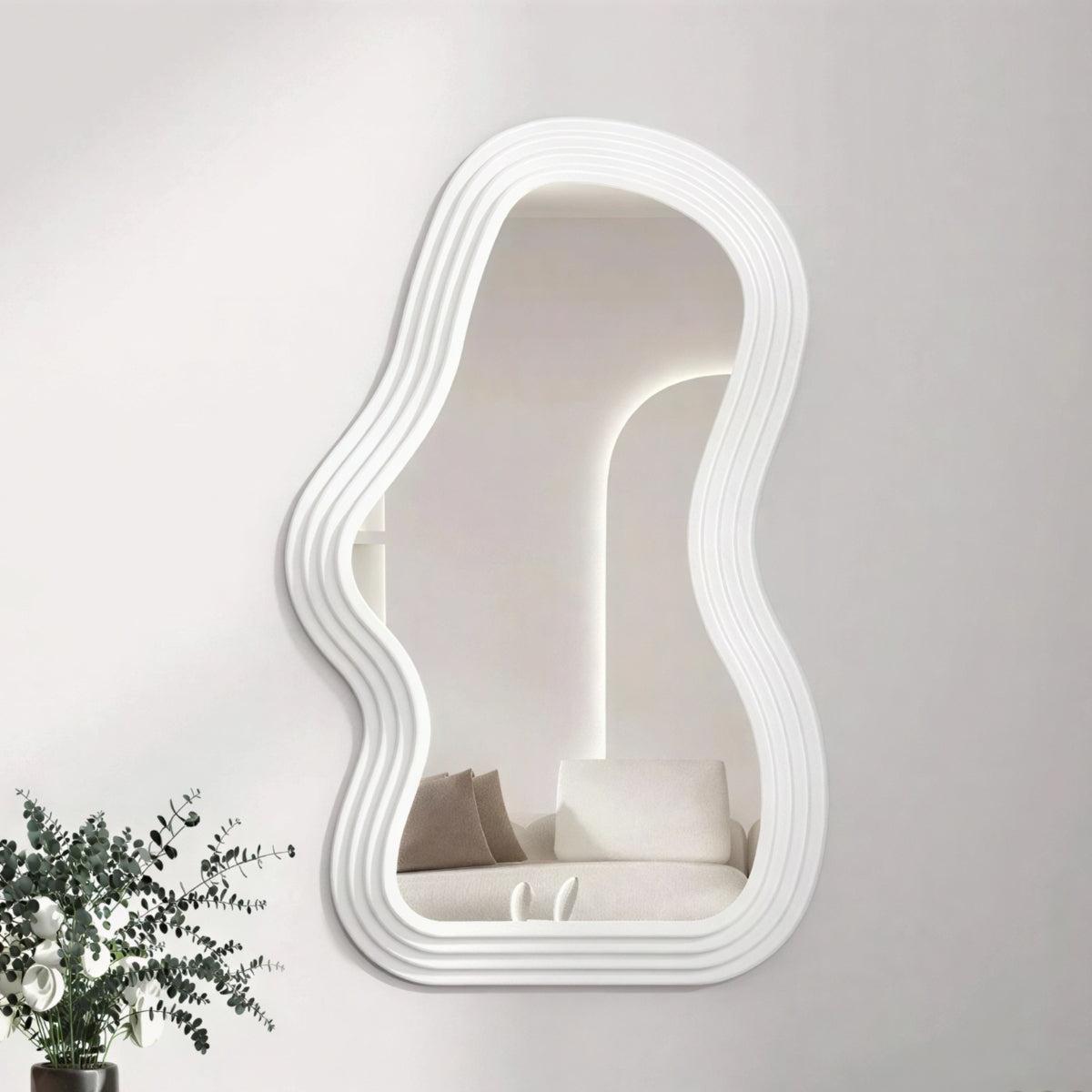 Cloud Shaped Wall Mounted Mirror for Decorative Accent