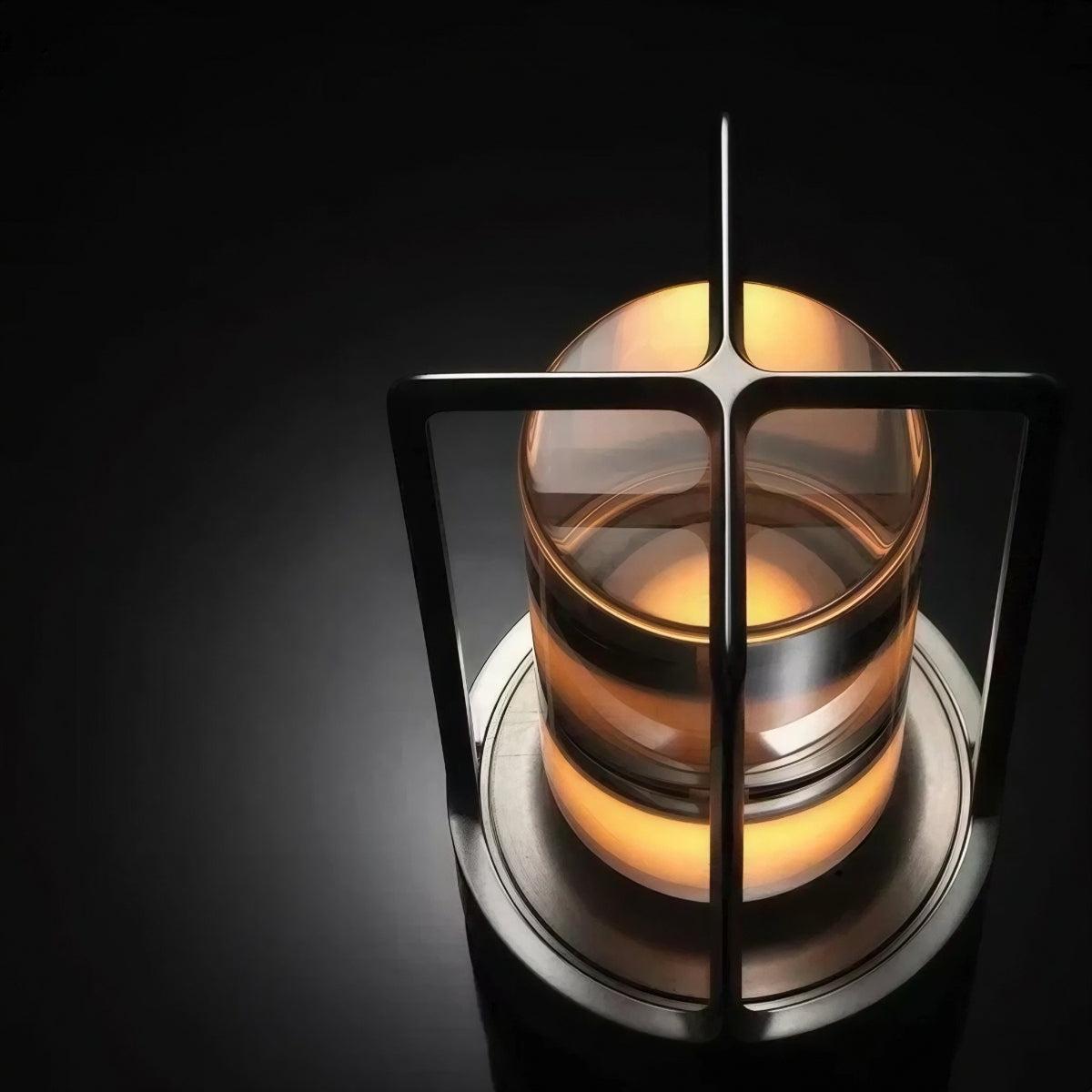 Cordless Table Lamp Lantern with Rechargeable LED Light
