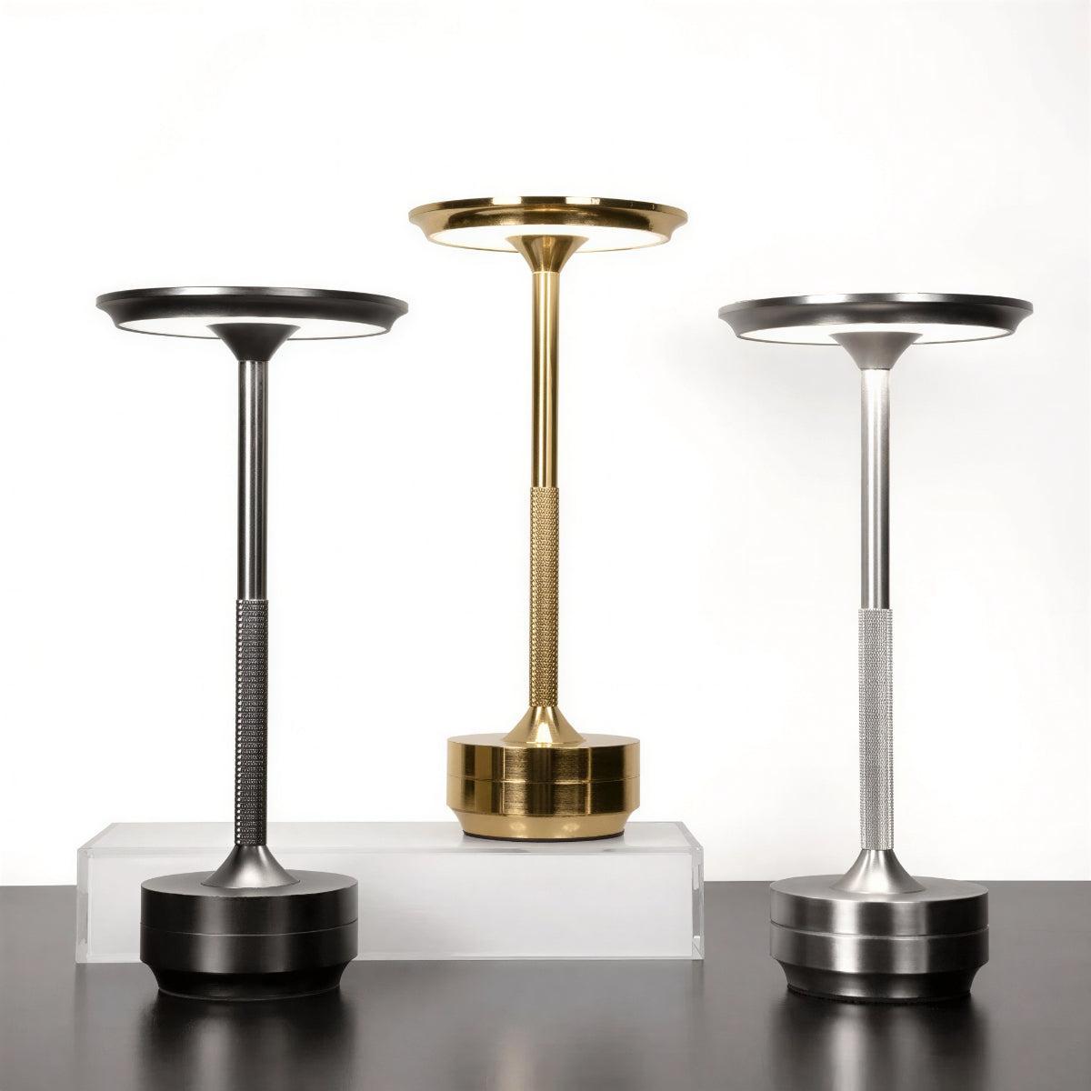 Cordless Table Lamp With Touch Dimming and Ambient Lighting