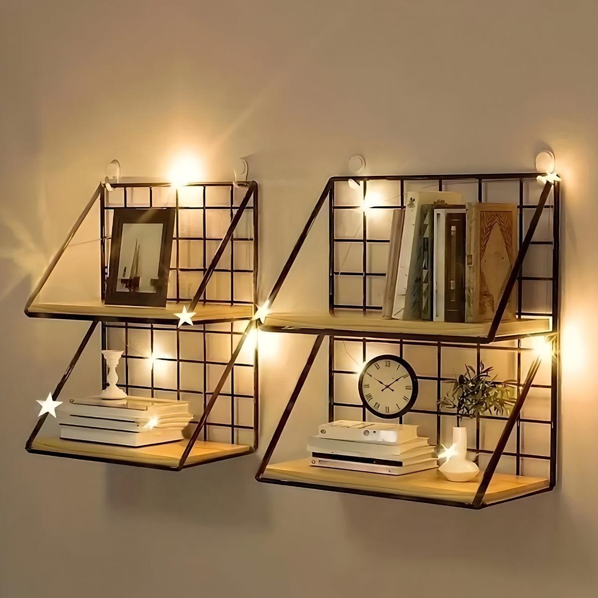 Floating Wall Mounted Shelves For Minimalist Storage