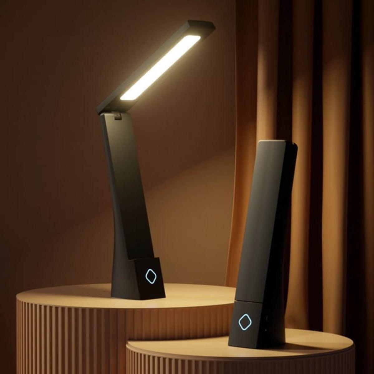 Foldable LED Desk Lamp With Adjustable Touch Control And Minimalist Design