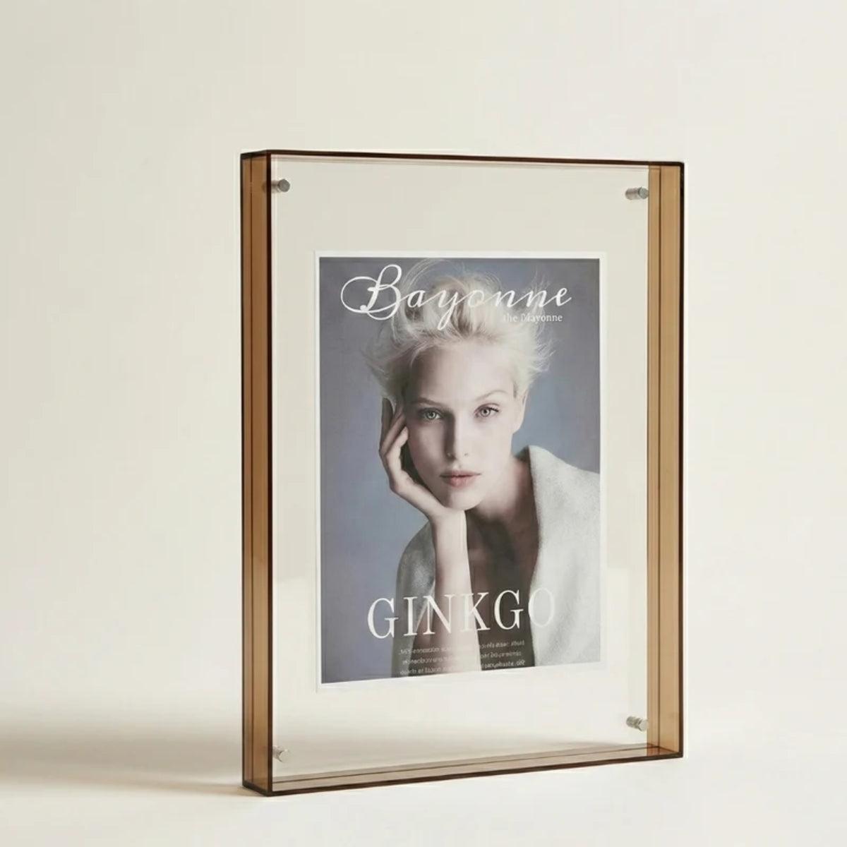 Gallery Wall Picture Frame Display With Vibrant Edge For Framed Photos And Posters