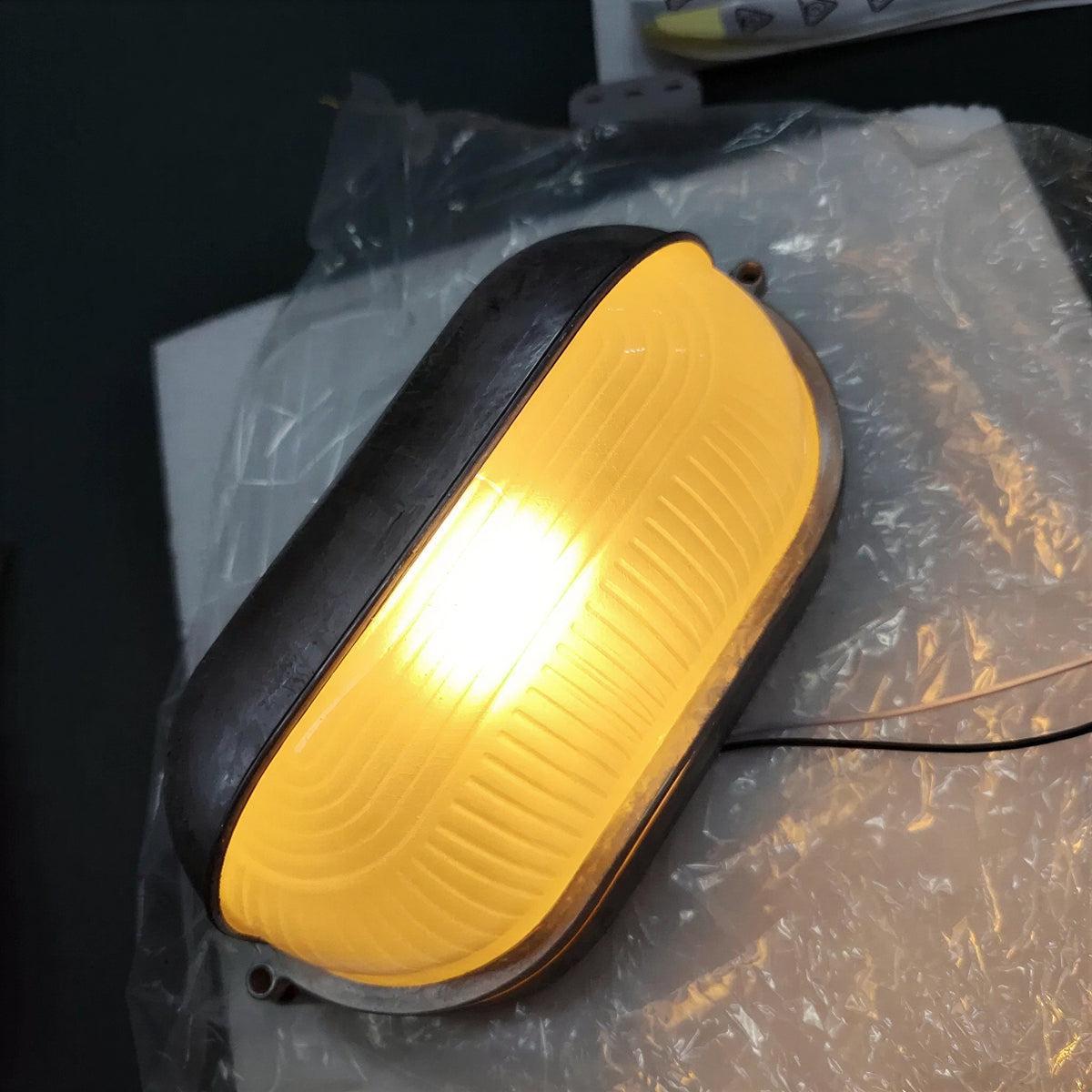 Industrial Outdoor Wall Light for Porch or Patio