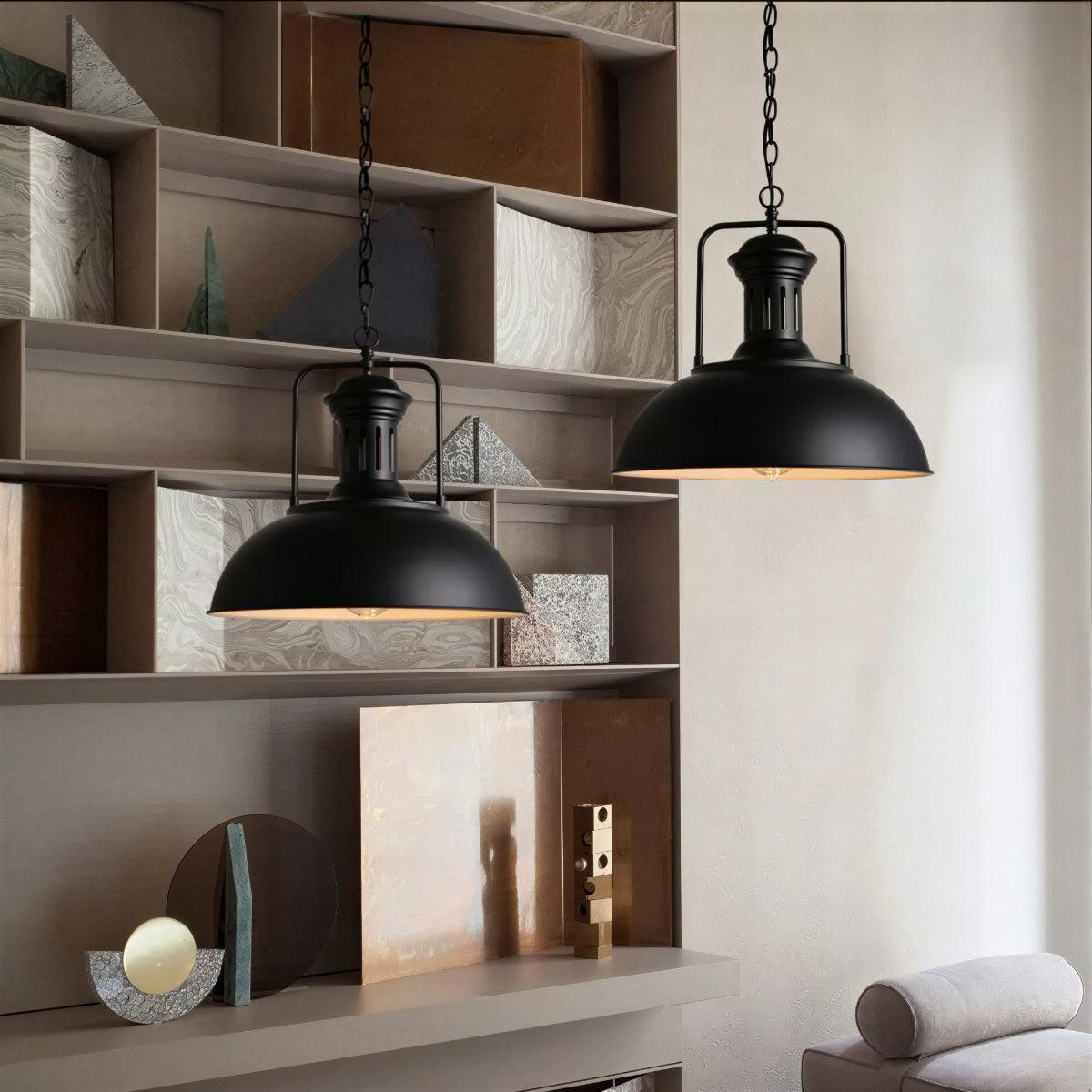 Industrial Vintage Pendant Light for Rustic Dining and Bar