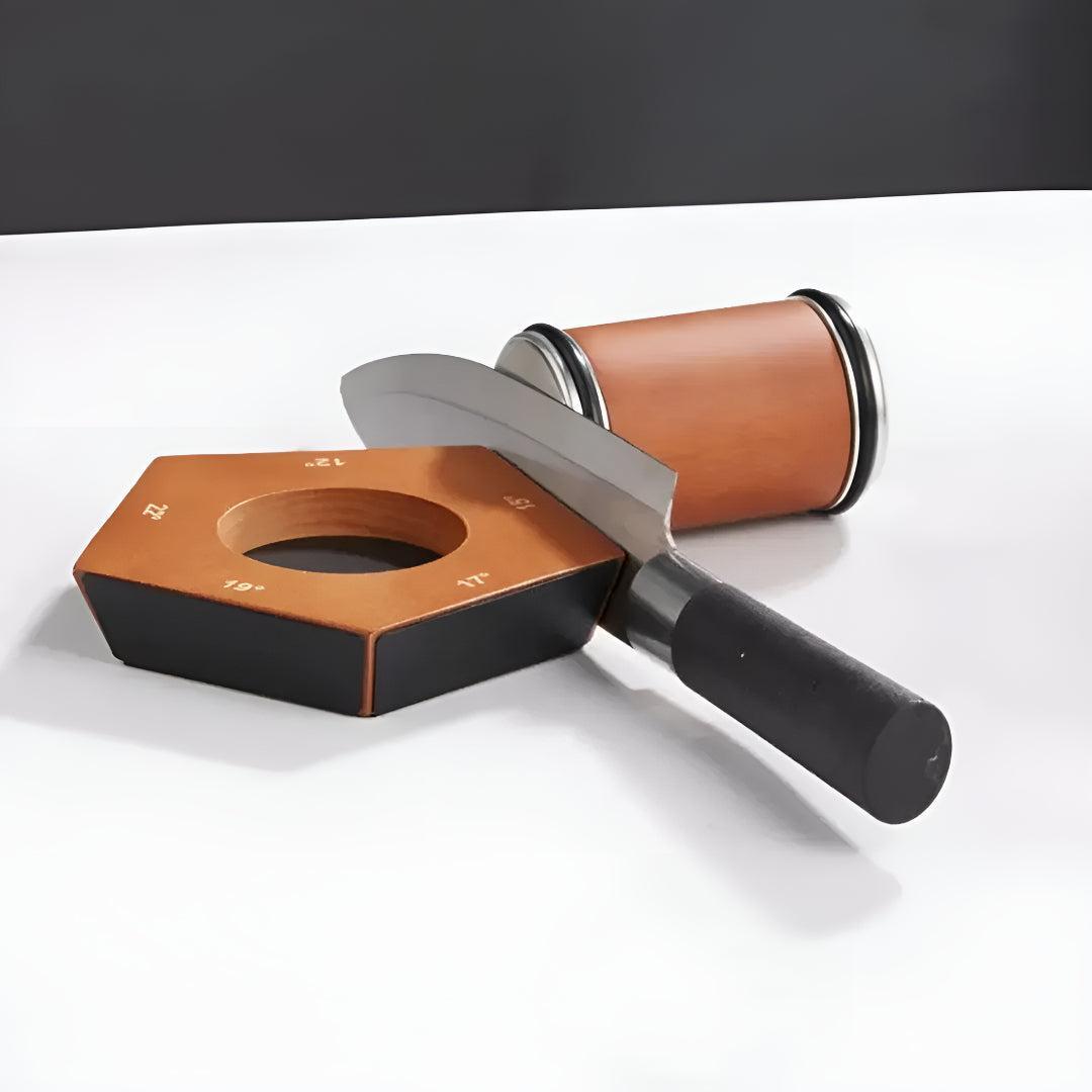 Kitchen Knife Sharpener Rolling Design With Angle Control