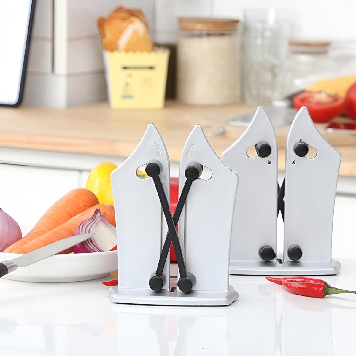 Manual Knife Sharpener Tool Kitchen Knives