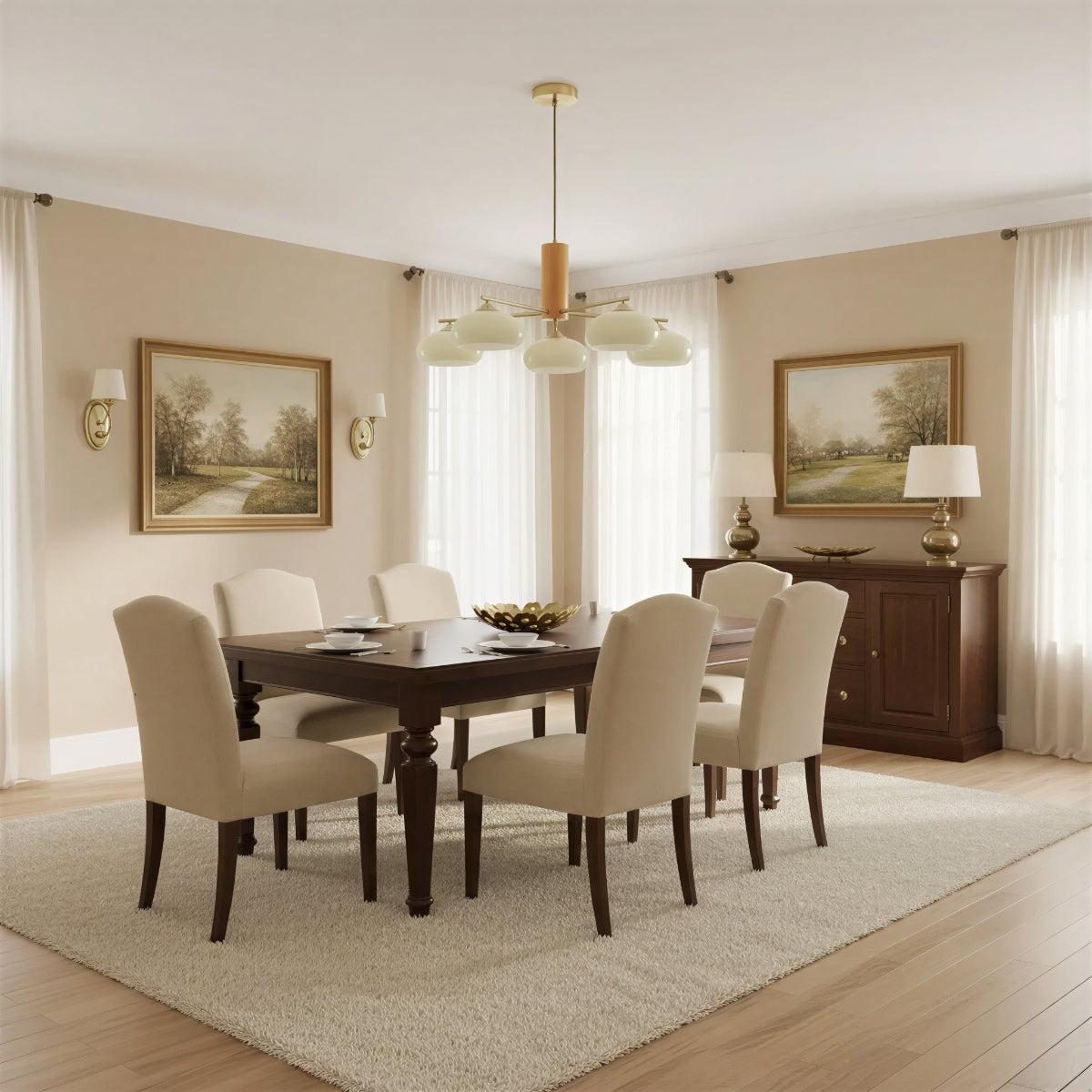 Mid Century Dining Room Chandelier