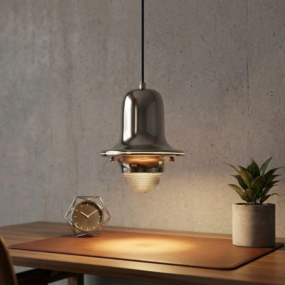 Minimalist Metal Hanging Pendant Lighting with Adjustable Cord
